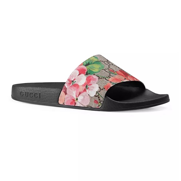 Gucci Shoes Gucci Floral Slides Poshmark